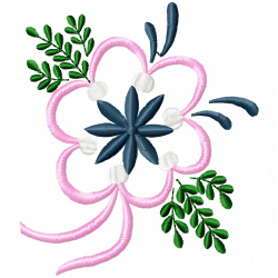 Flowers Embroidery Design 5
